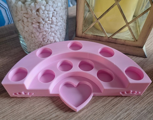 Pink plastic make lip gloss - plastic,