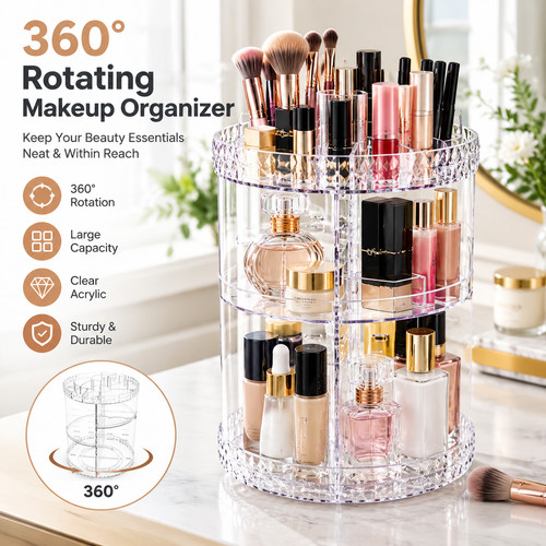 360 rotating makeup - 360°,