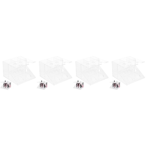 Transparent acrylic makeup - transparent,