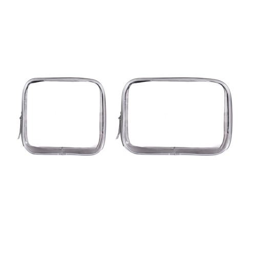 3pcs transparent pvc toiletry - 3pcs,