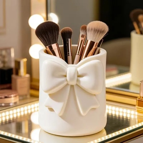 1pc bowknot desktop makeup - 1pc,