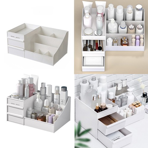Desktop cosmetic storage box - desktop,