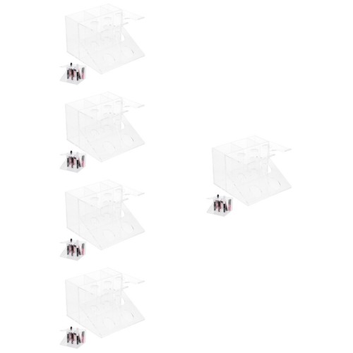 Durable clear desk organizer - clear,