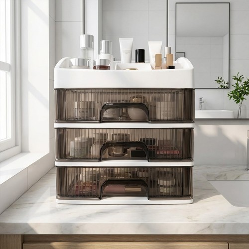 Large makeup organizer with - makeup,